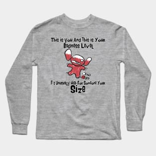 Lilo and Stitch Badness Level Long Sleeve T-Shirt